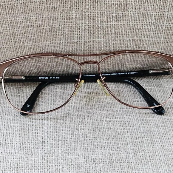 Kirkland Signature Men Eyeglasses/Glasses Frame Bronze BOSTON HEIGHT 57[]14 140 - Picture 3 of 12
